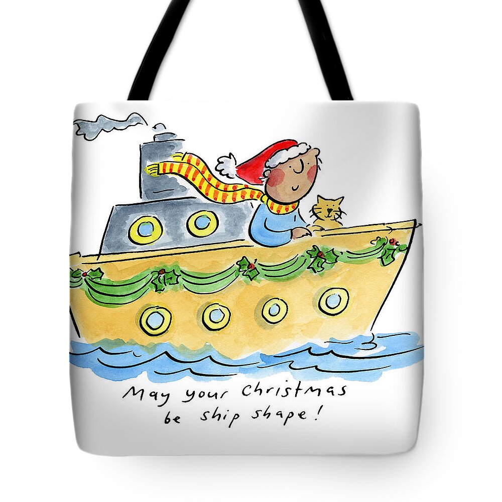 Ship Shape Christmas - Tote Bag