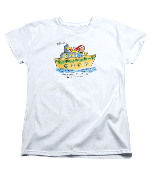 Ship Shape Christmas - Women's T-Shirt (Standard Fit)