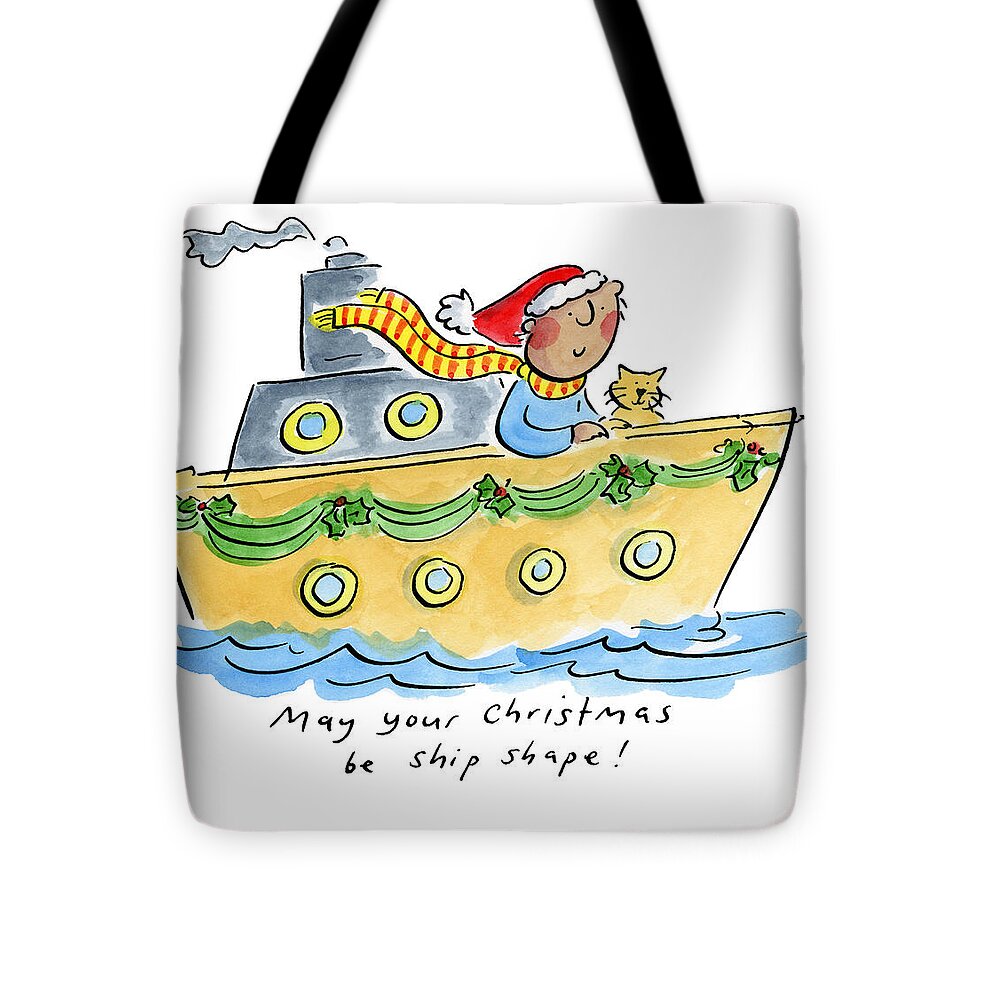 Ship Shape Christmas - Tote Bag