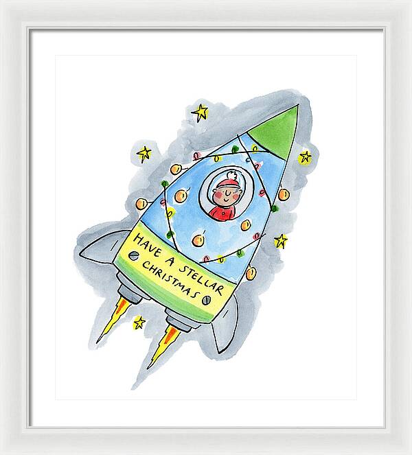 Stella Christmas - Framed Print