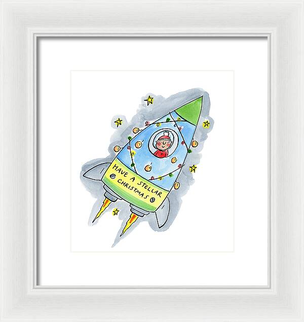 Stella Christmas - Framed Print