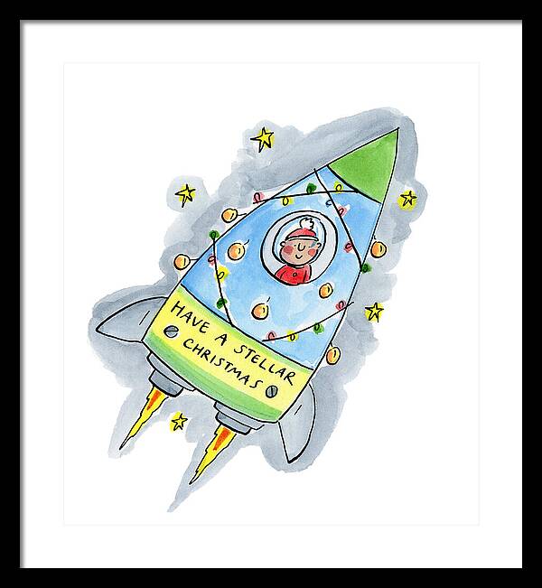 Stella Christmas - Framed Print