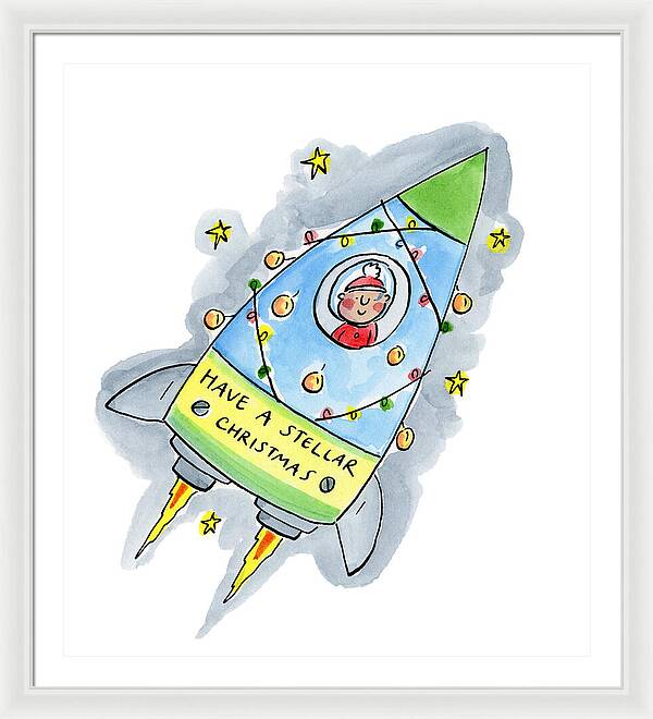 Stella Christmas - Framed Print