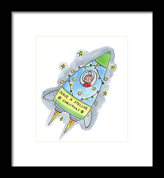 Stella Christmas - Framed Print