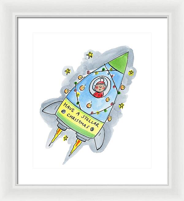 Stella Christmas - Framed Print