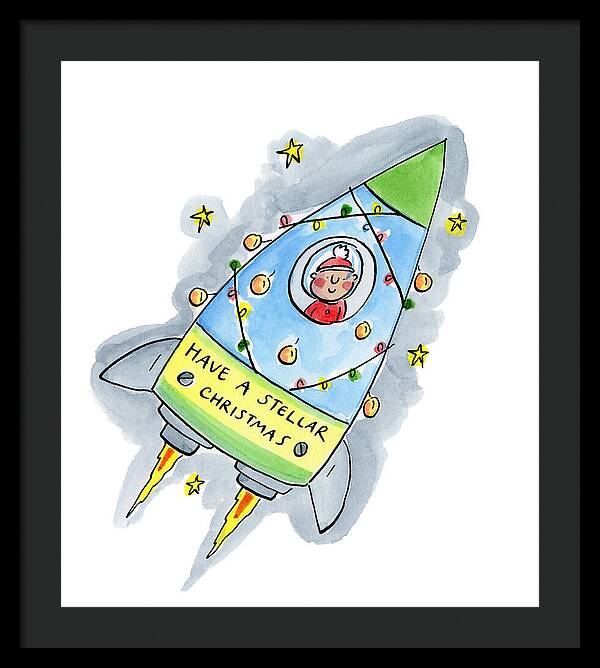 Stella Christmas - Framed Print
