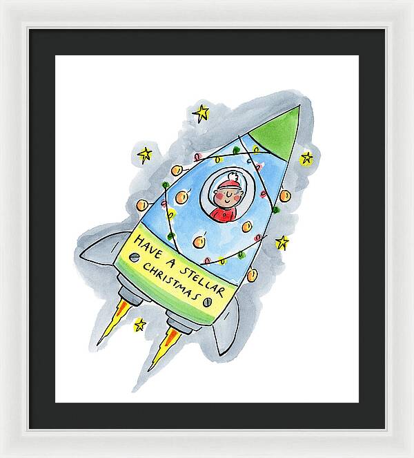 Stella Christmas - Framed Print