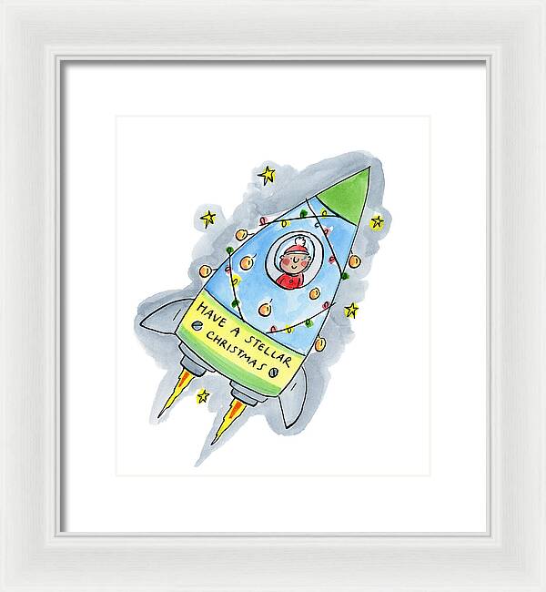 Stella Christmas - Framed Print