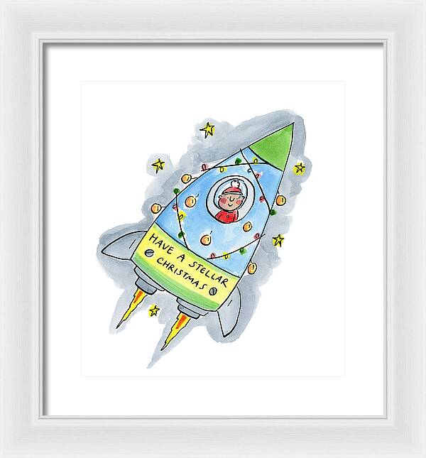 Stella Christmas - Framed Print