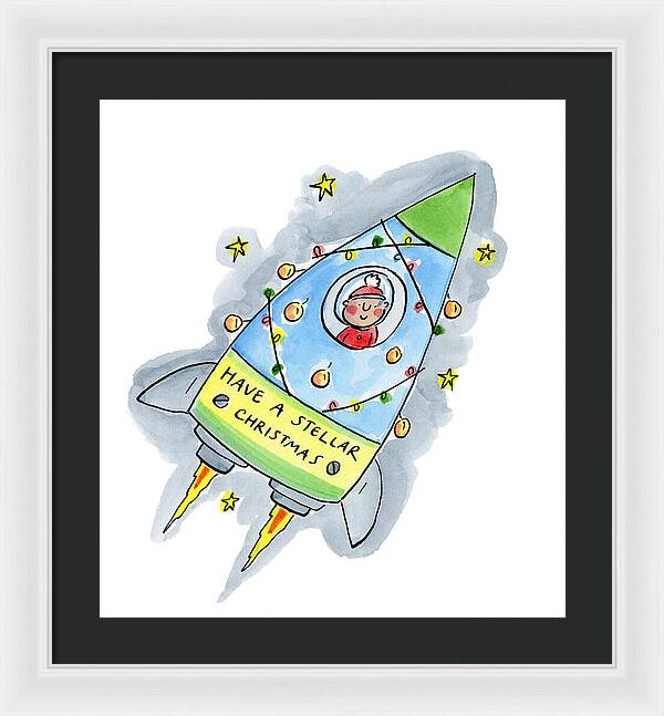 Stella Christmas - Framed Print