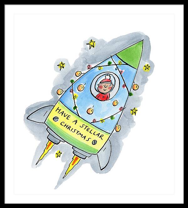 Stella Christmas - Framed Print