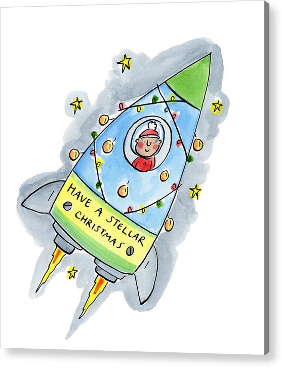 Stella Christmas - Acrylic Print