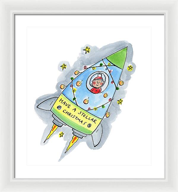 Stella Christmas - Framed Print