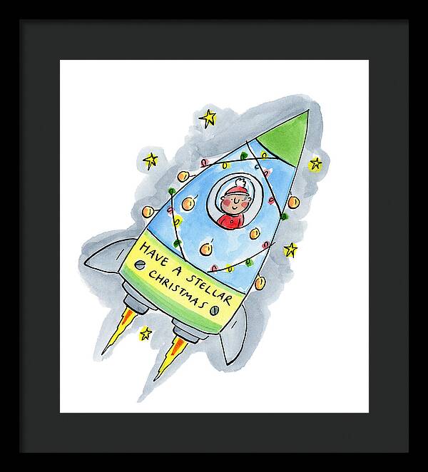 Stella Christmas - Framed Print