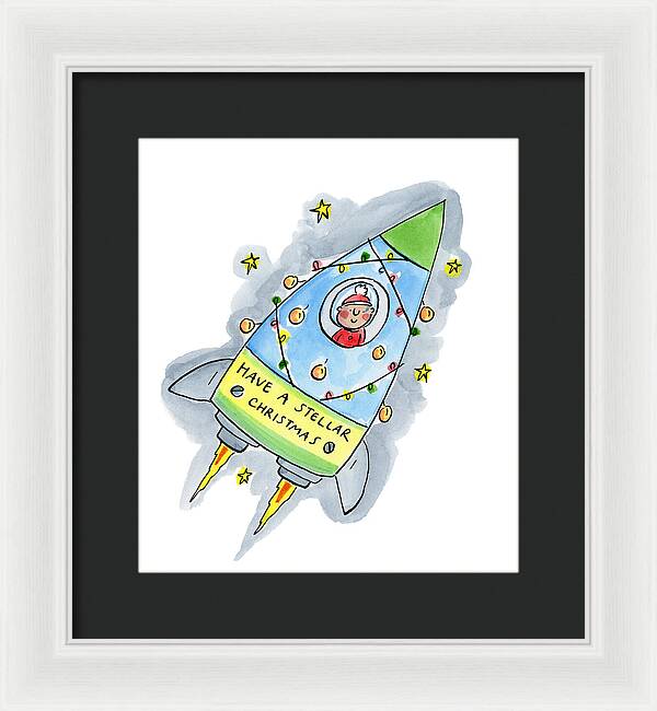 Stella Christmas - Framed Print