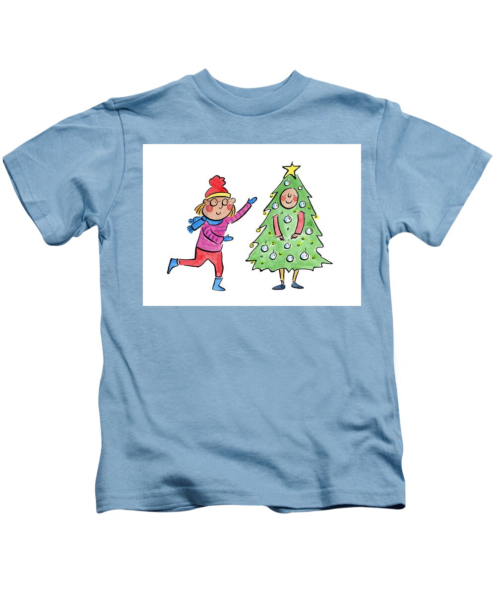 Tree Costume - Kids T-Shirt