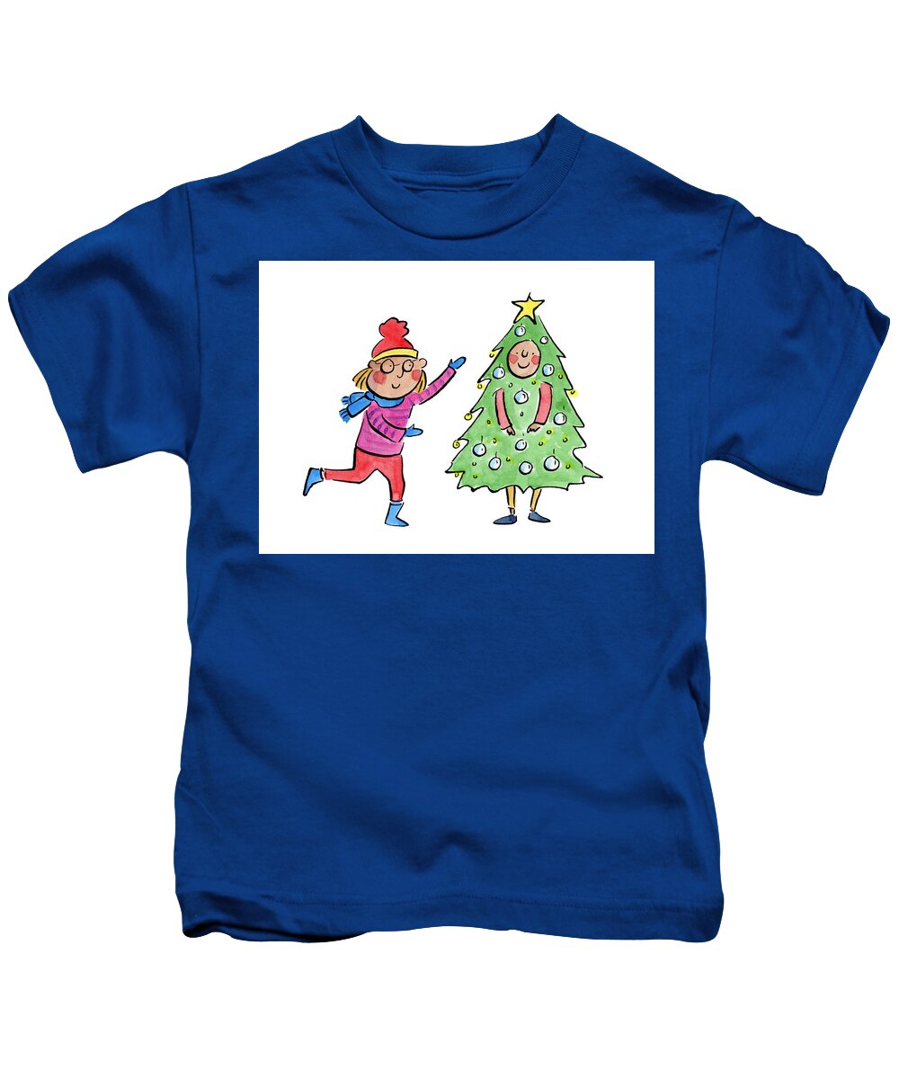 Tree Costume - Kids T-Shirt