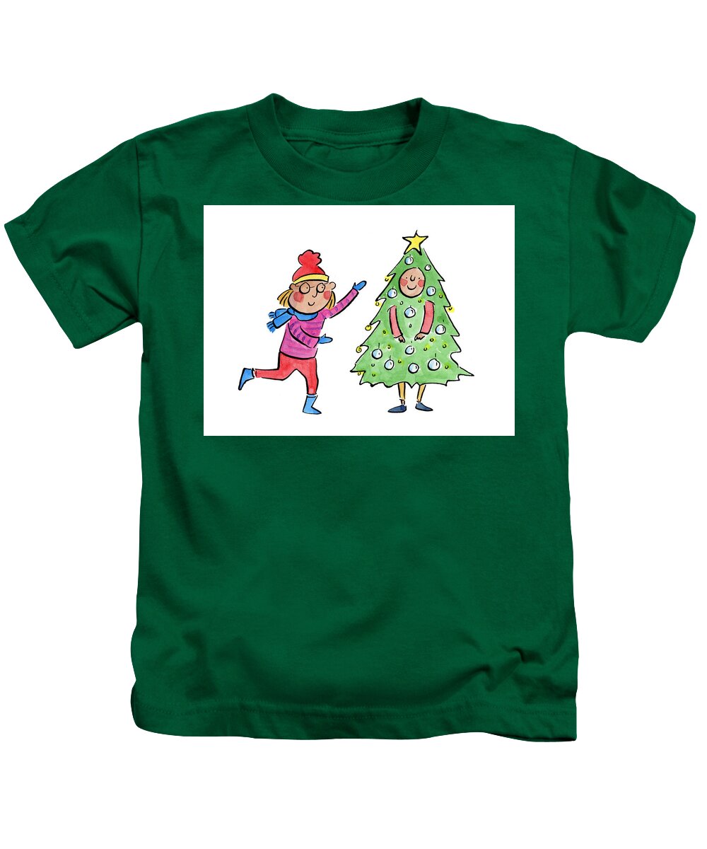 Tree Costume - Kids T-Shirt