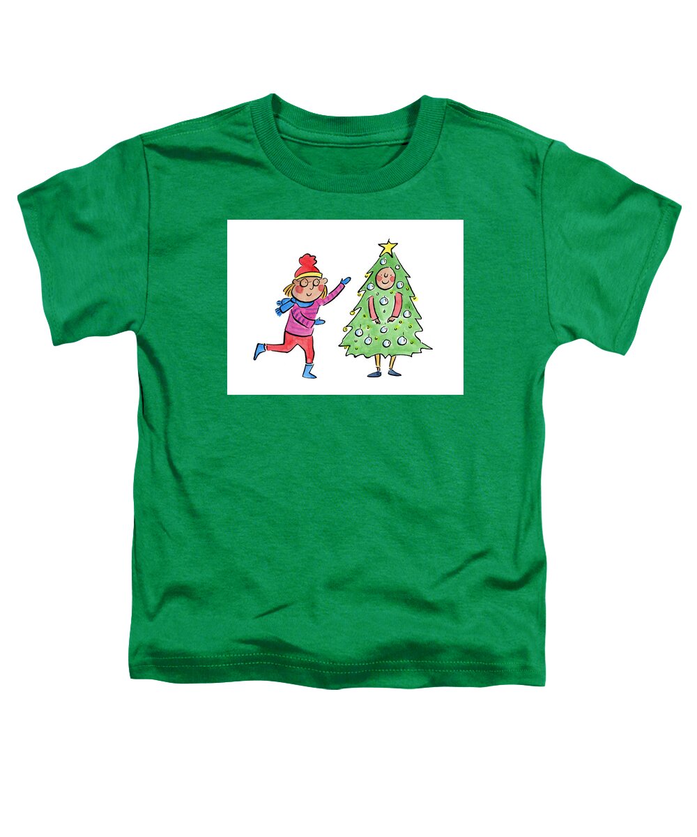 Tree Costume - Toddler T-Shirt