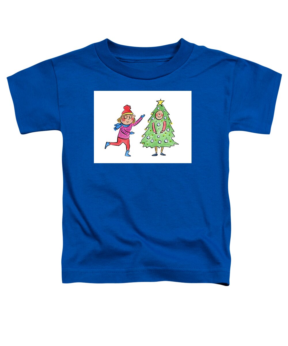 Tree Costume - Toddler T-Shirt