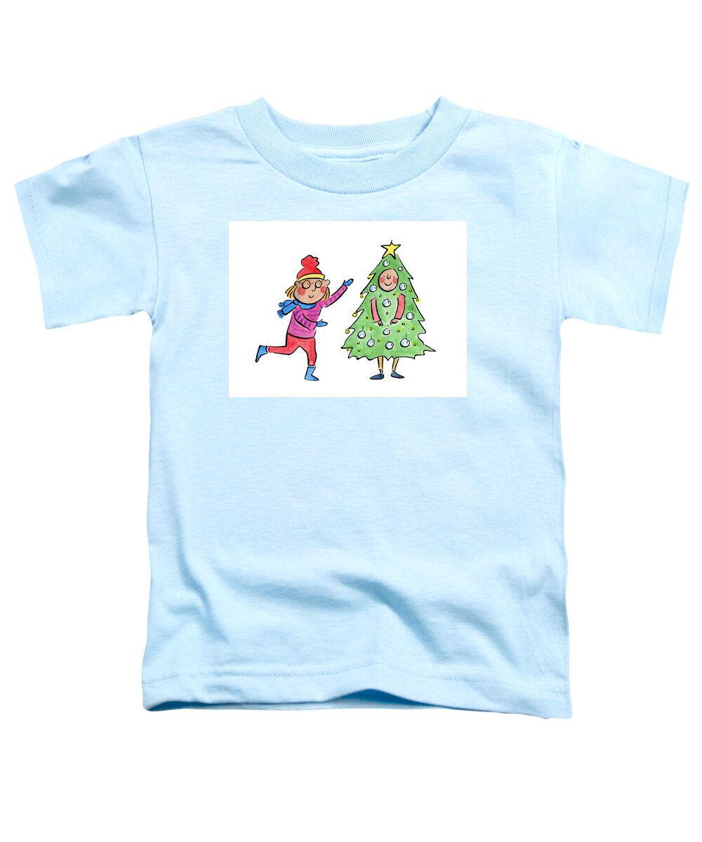 Tree Costume - Toddler T-Shirt