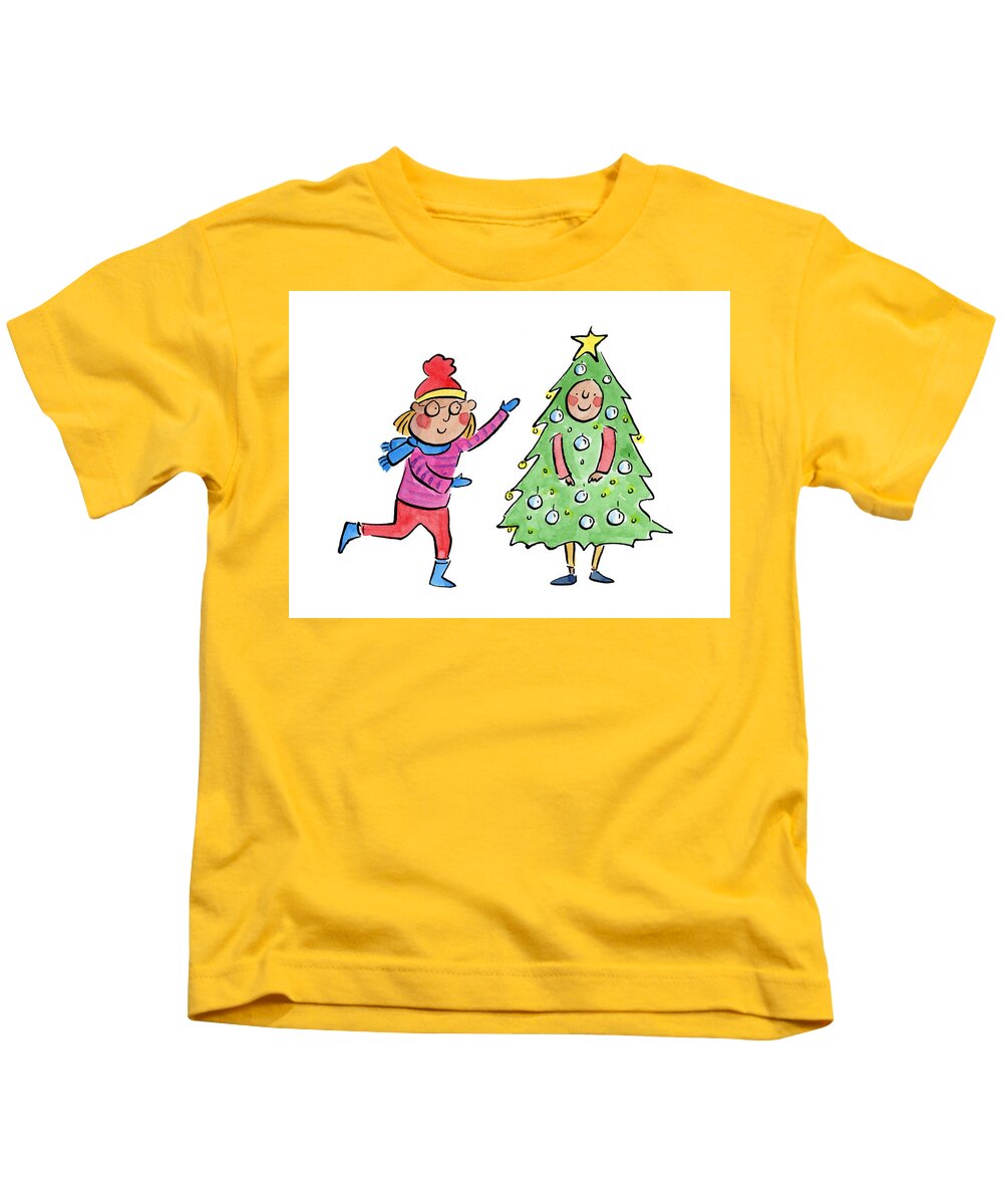 Tree Costume - Kids T-Shirt