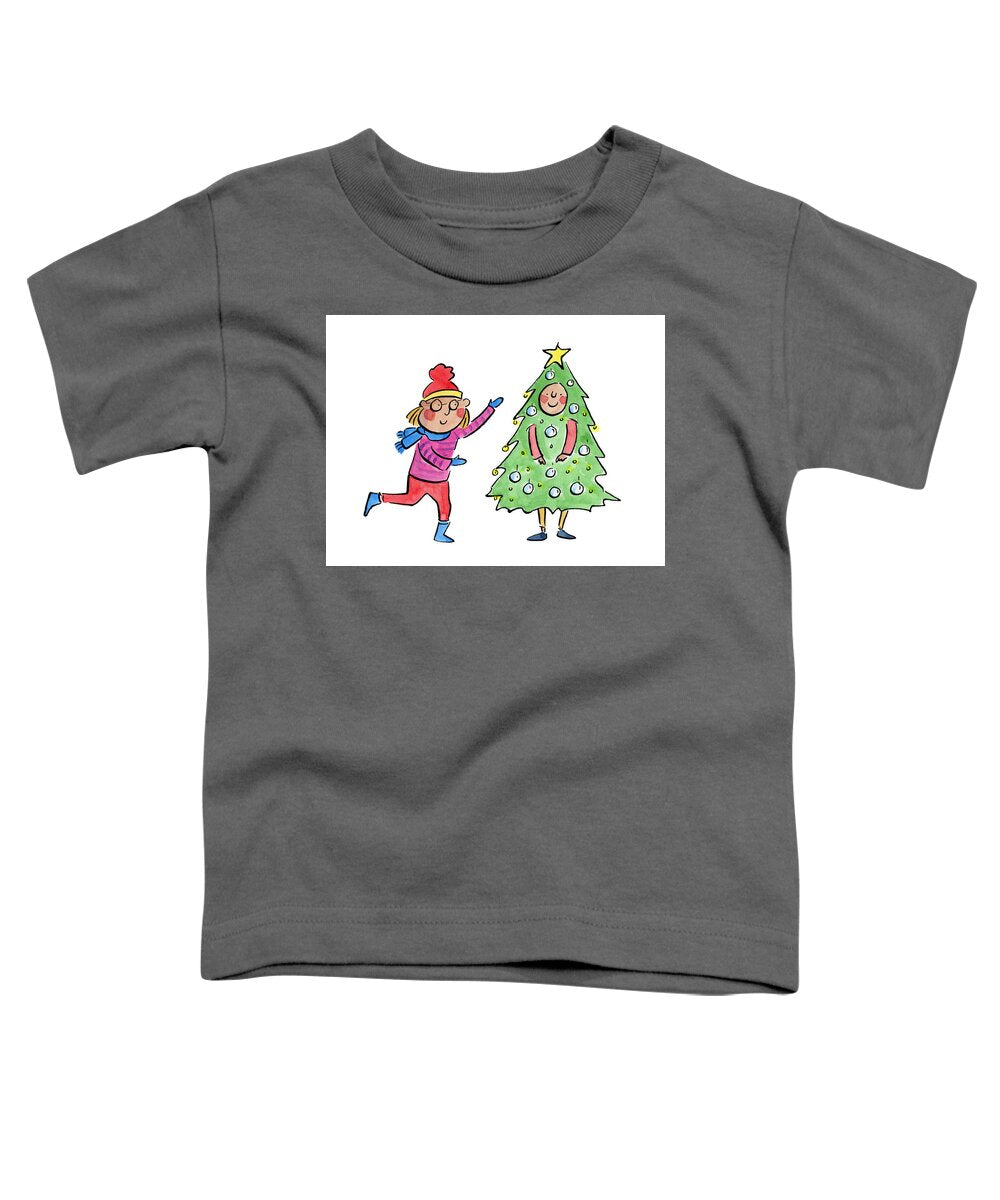 Tree Costume - Toddler T-Shirt