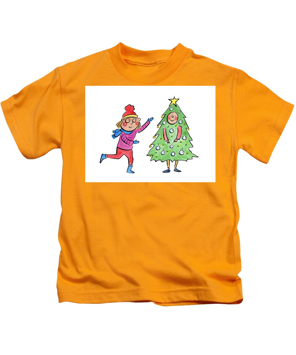 Tree Costume - Kids T-Shirt