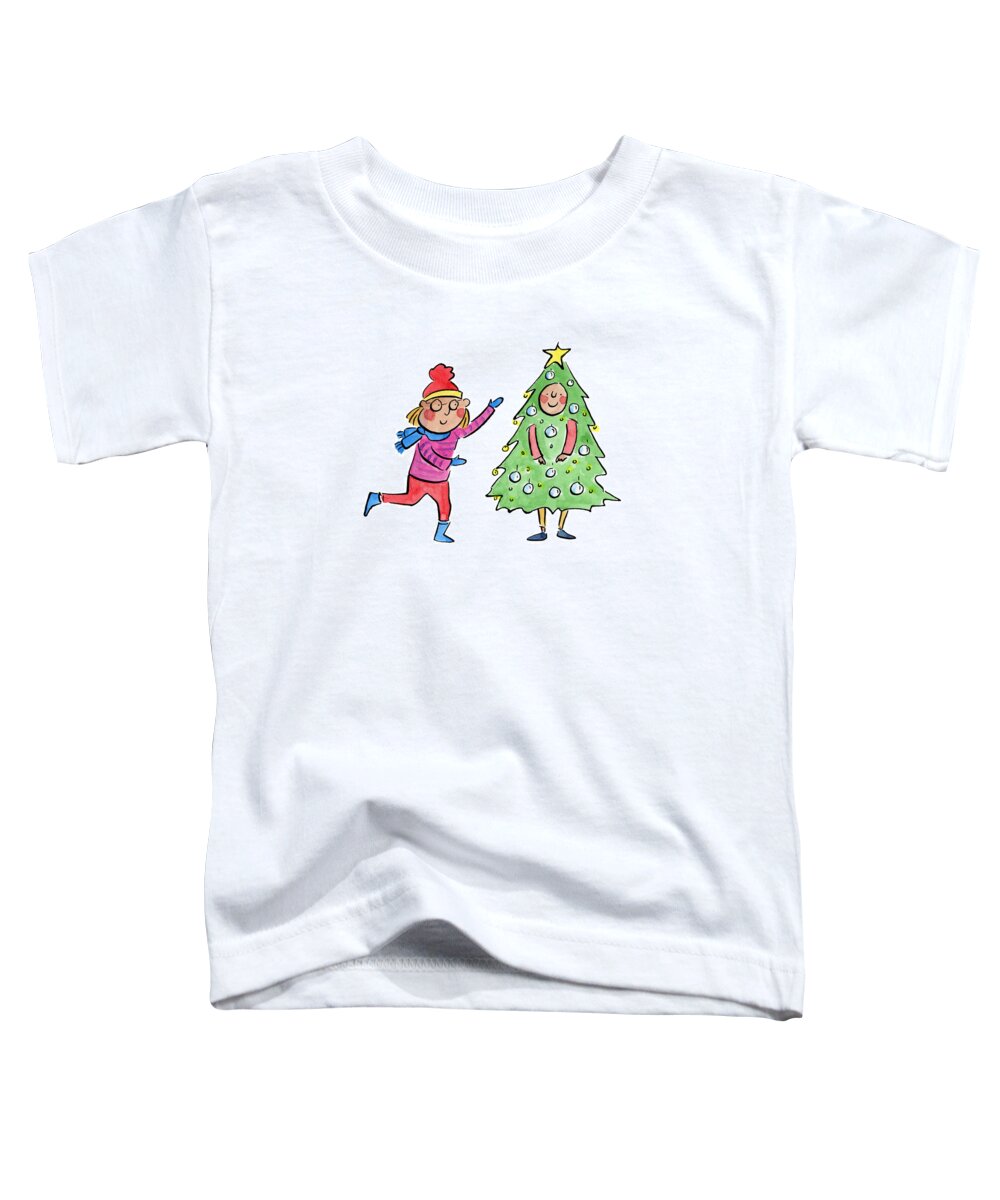 Tree Costume - Toddler T-Shirt