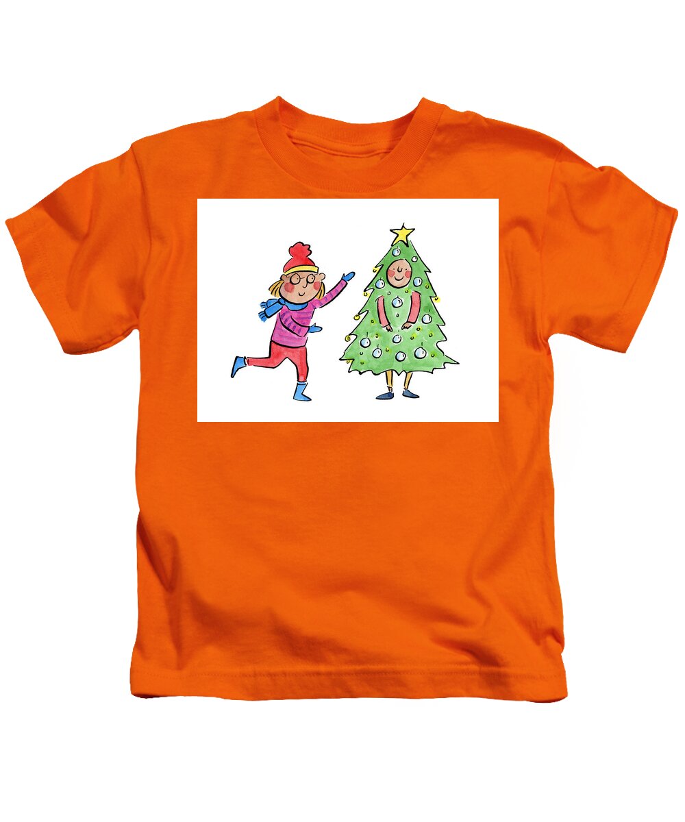 Tree Costume - Kids T-Shirt