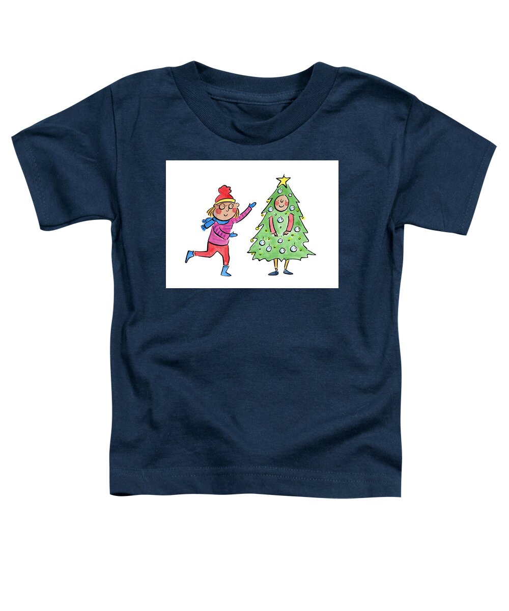 Tree Costume - Toddler T-Shirt