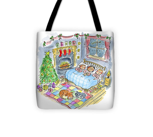 Twas the night before Christmas - Tote Bag
