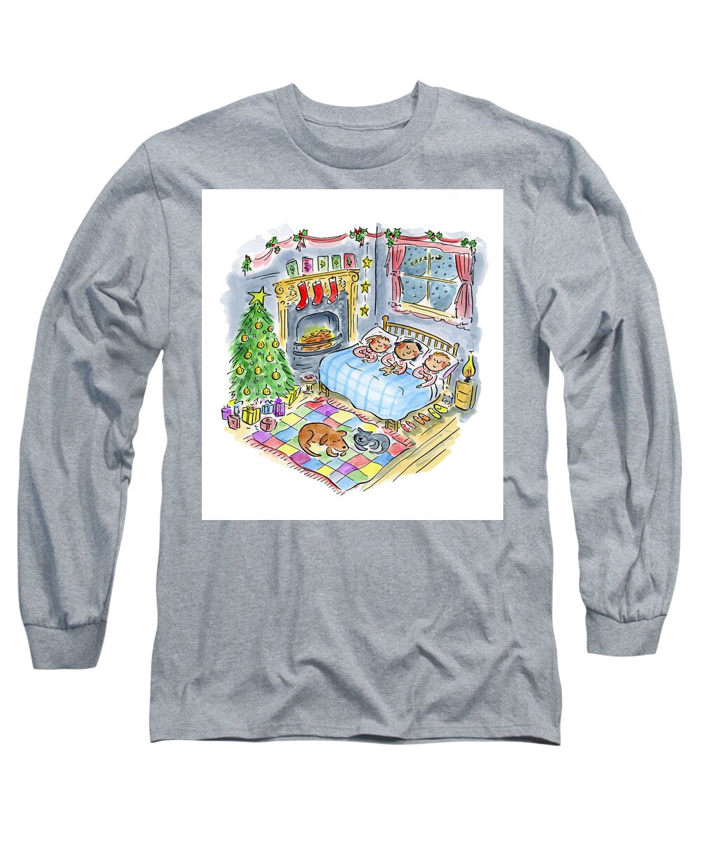 Twas the night before Christmas - Long Sleeve T-Shirt
