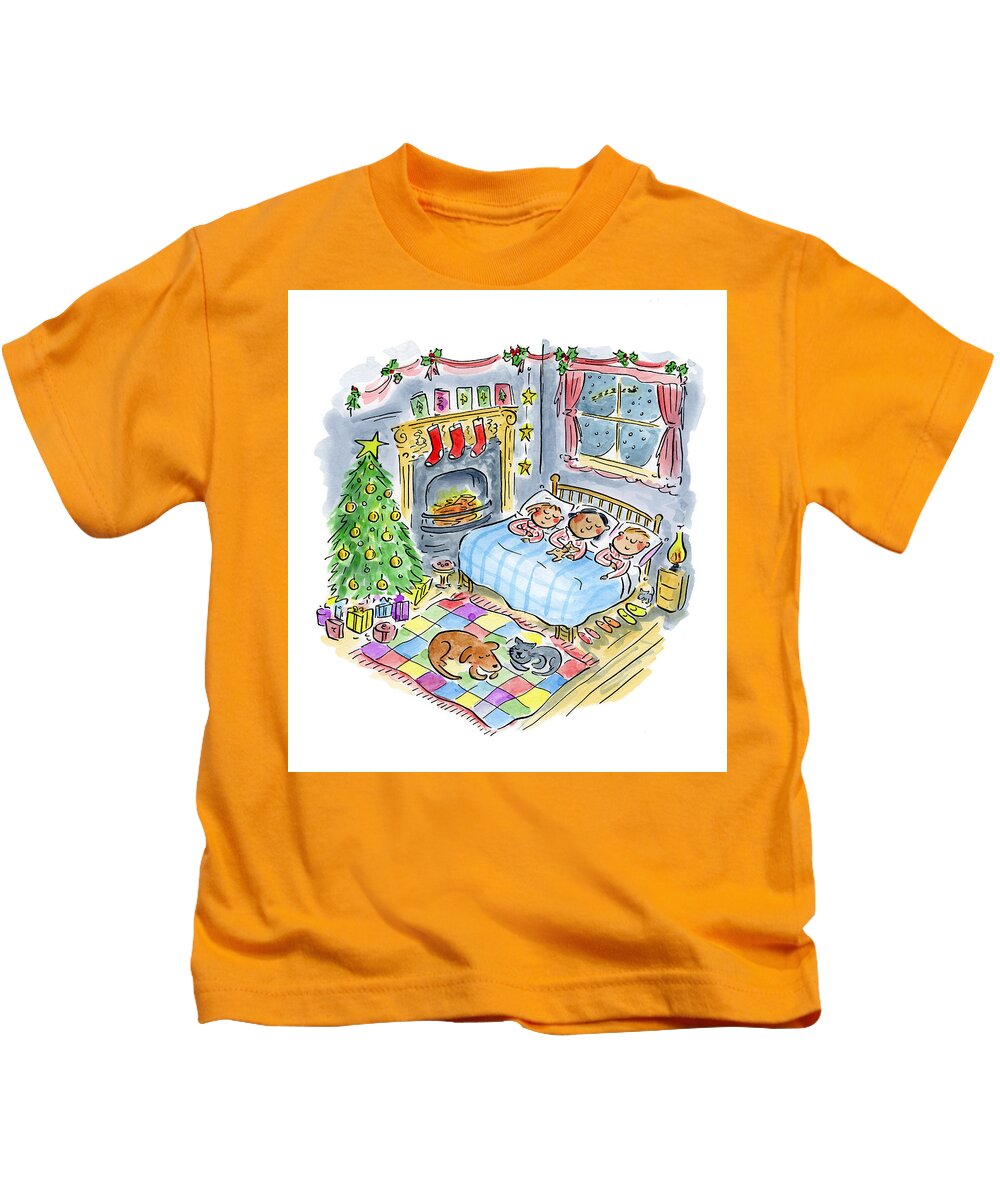 Twas the night before Christmas - Kids T-Shirt