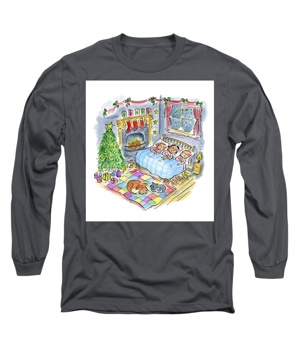 Twas the night before Christmas - Long Sleeve T-Shirt