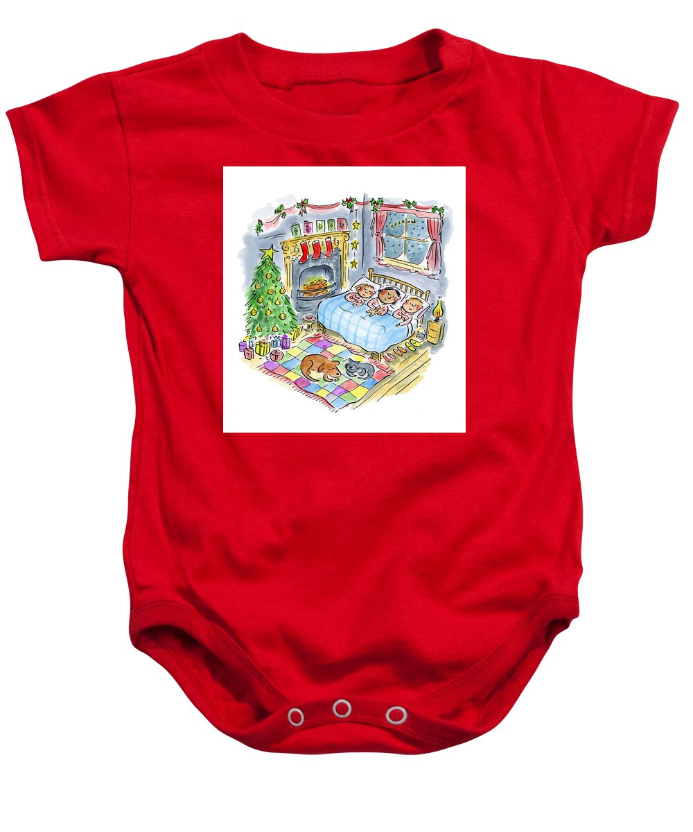 Twas the night before Christmas - Baby Onesie