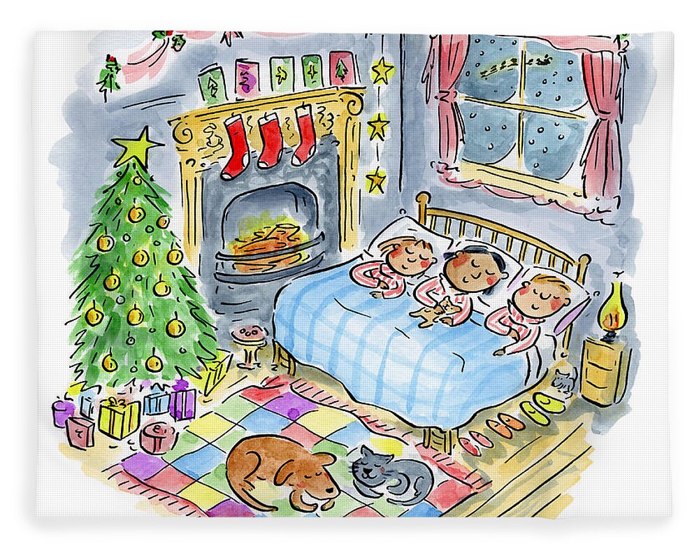 Twas the night before Christmas - Blanket