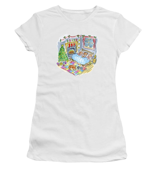 Twas the night before Christmas - Women's T-Shirt