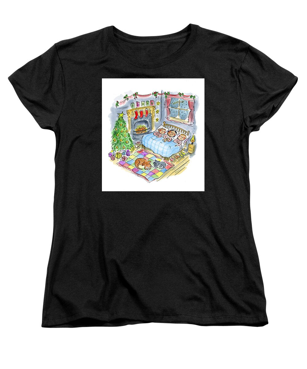 Twas the night before Christmas - Women's T-Shirt (Standard Fit)