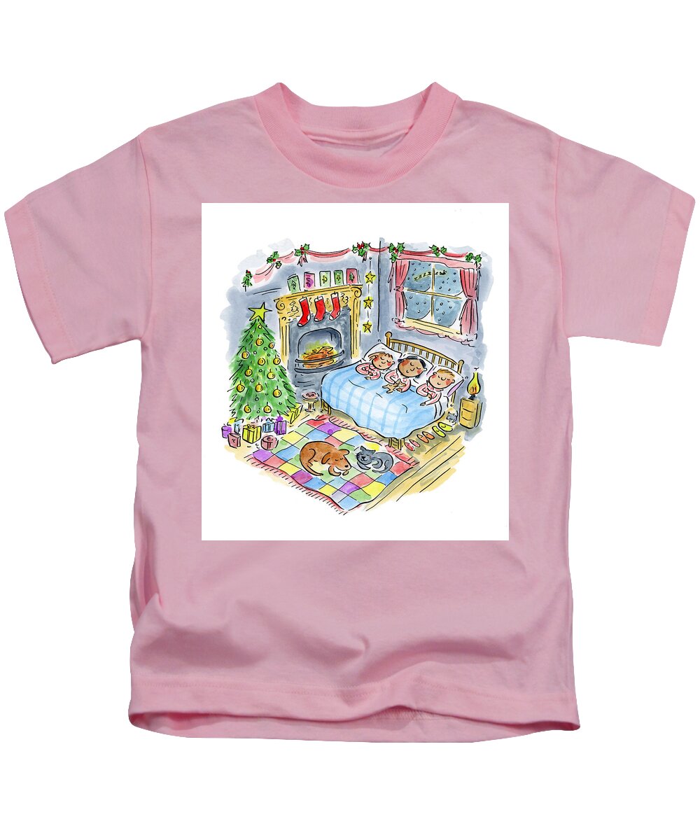 Twas the night before Christmas - Kids T-Shirt