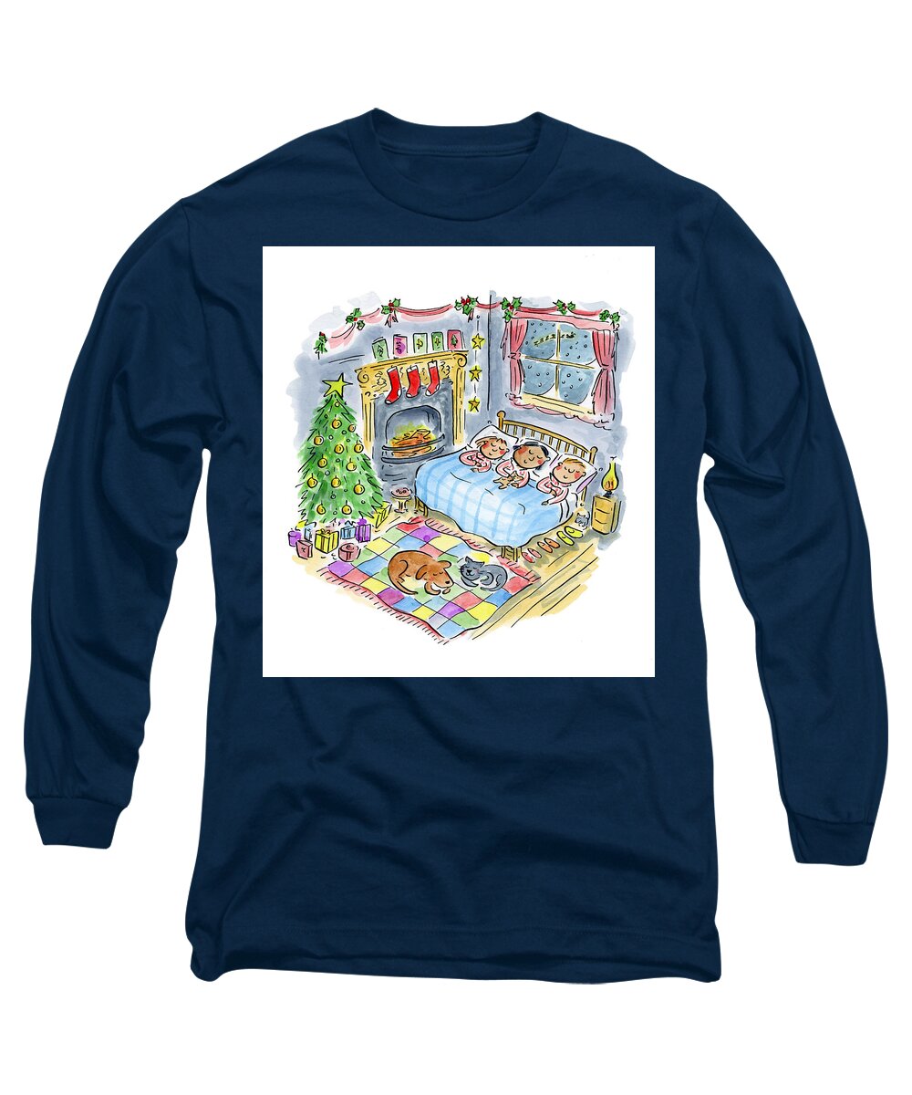 Twas the night before Christmas - Long Sleeve T-Shirt
