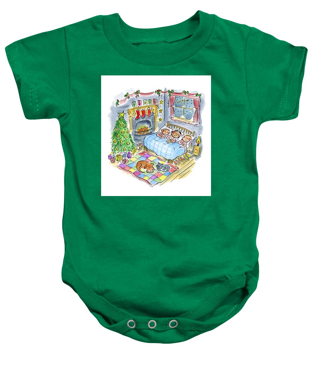 Twas the night before Christmas - Baby Onesie