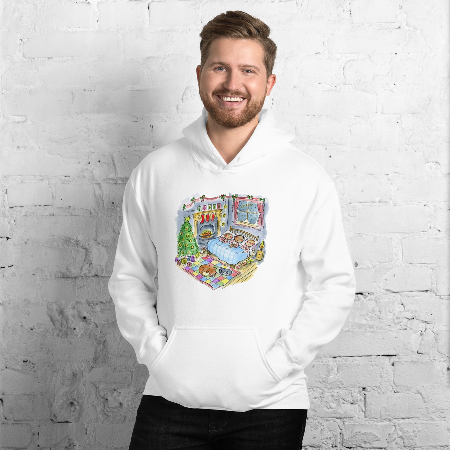 Twas the Night before Christmas Unisex Hoodie