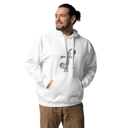 Forte Illustration by Rosie Brooks Unisex Hoodie