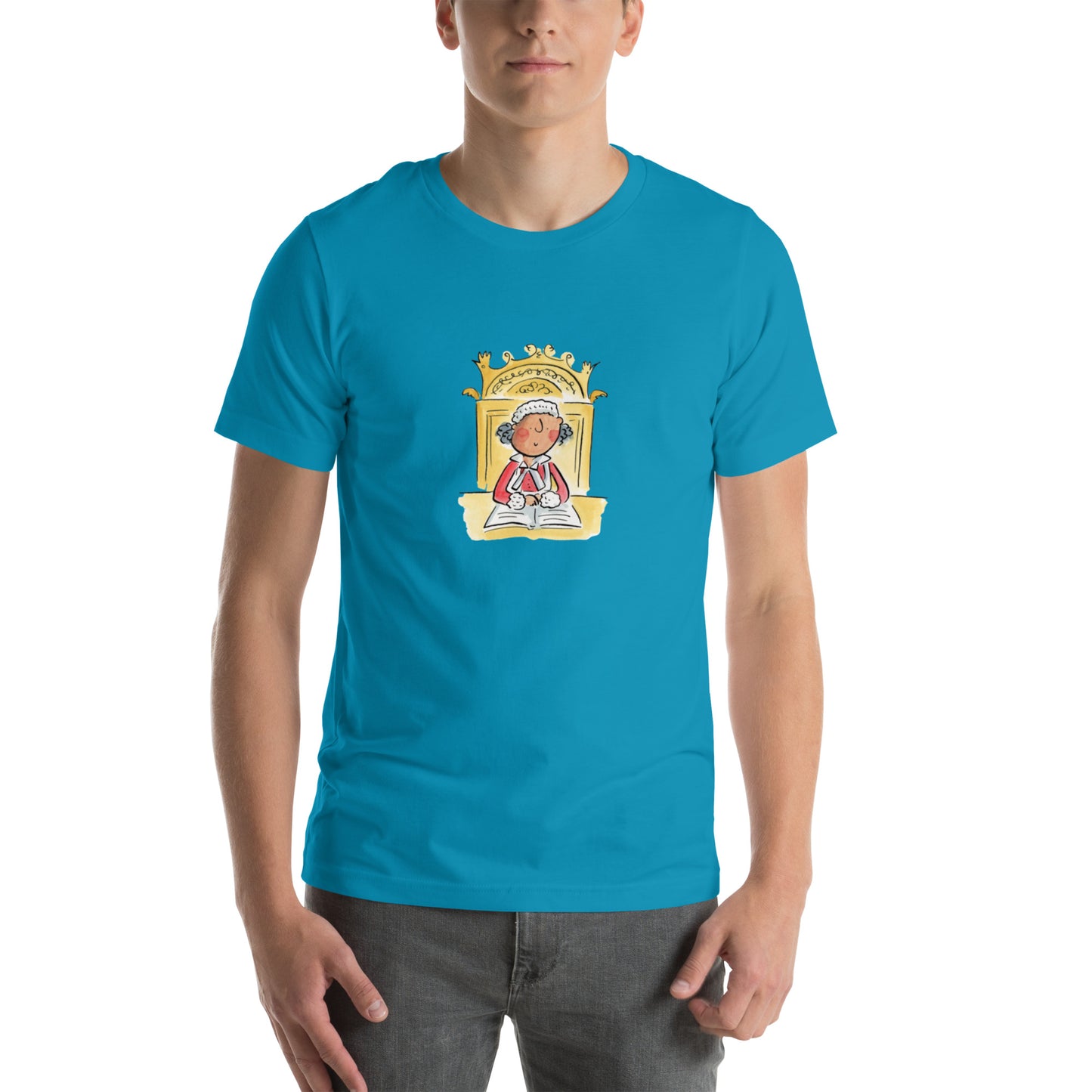 Judge Illustration by Rosie Brooks Unisex t-shirt