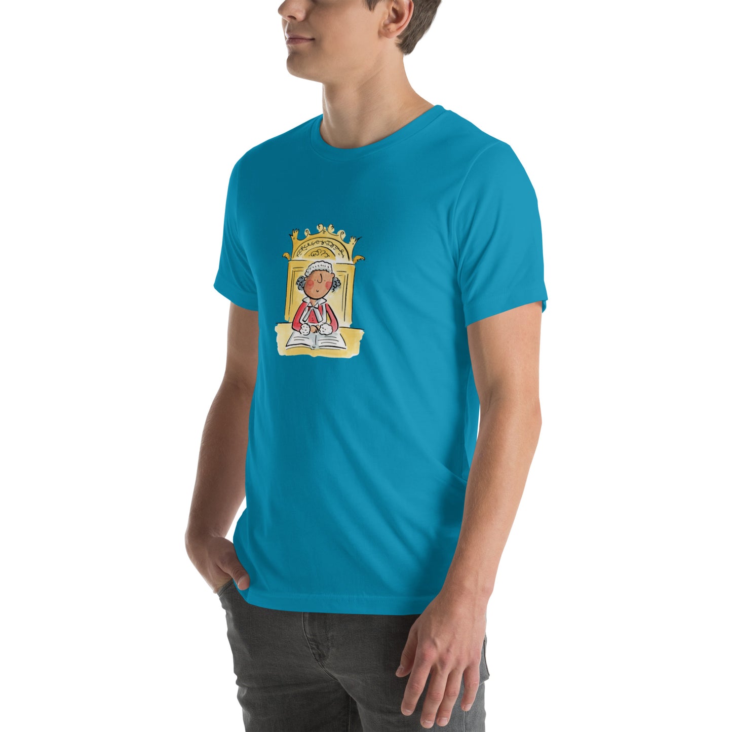 Judge Illustration by Rosie Brooks Unisex t-shirt