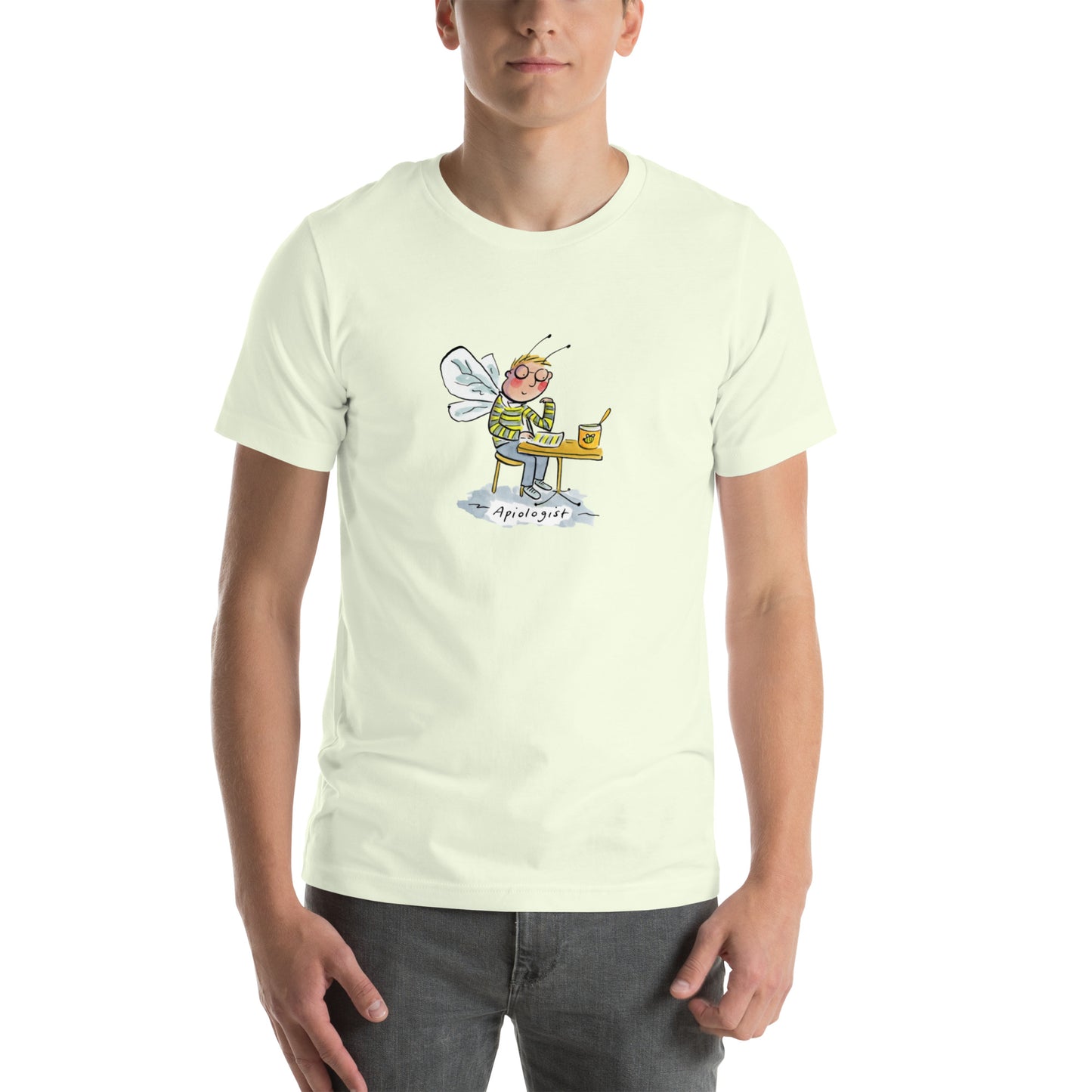 Apiologist Illustration by Rosie Brooks Unisex t-shirt