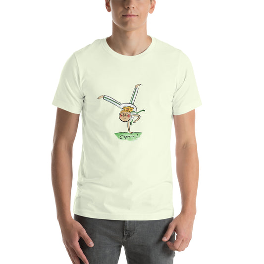 Capoeira Illustration by Rosie Brooks Unisex t-shirt