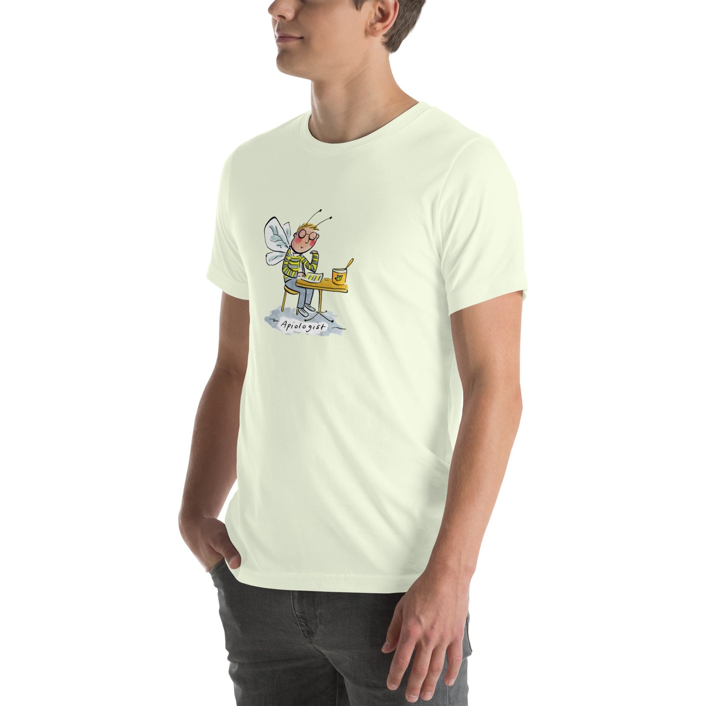 Apiologist Illustration by Rosie Brooks Unisex t-shirt