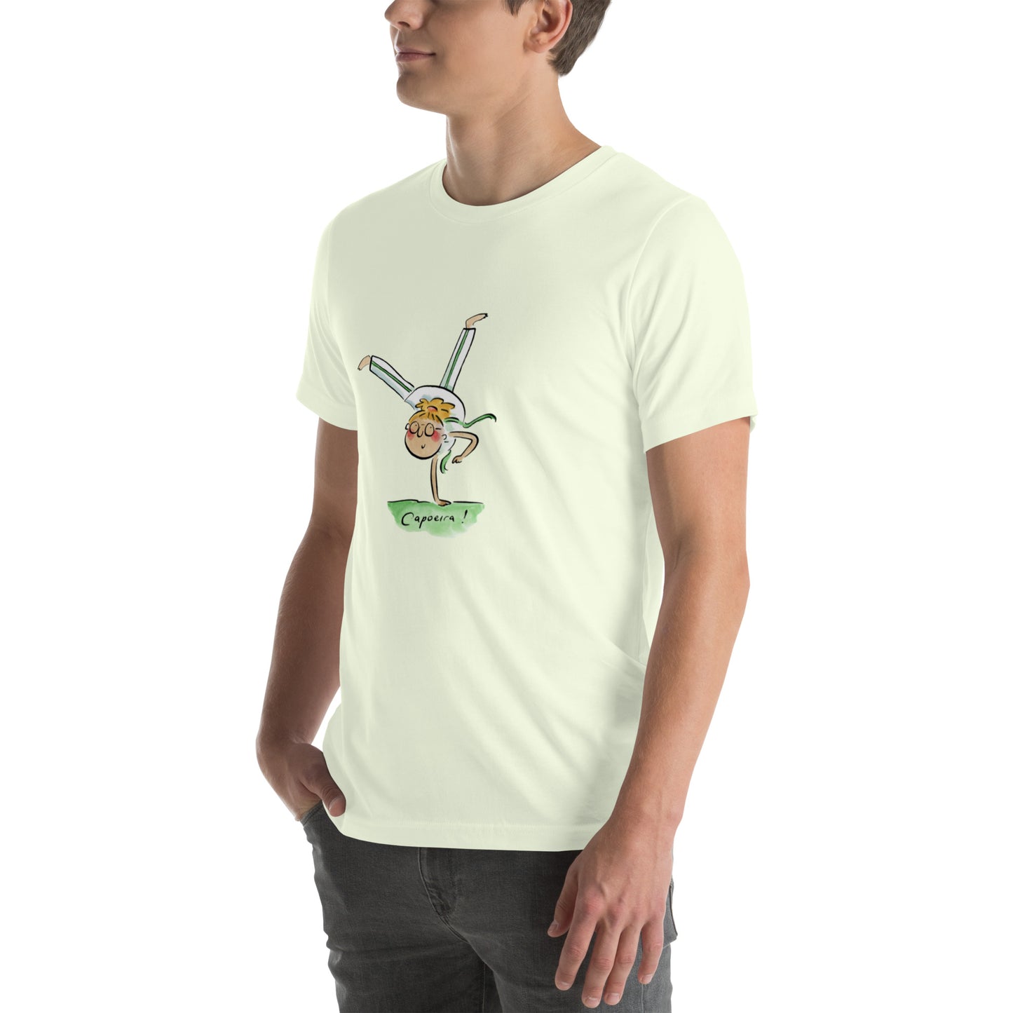 Capoeira Illustration by Rosie Brooks Unisex t-shirt